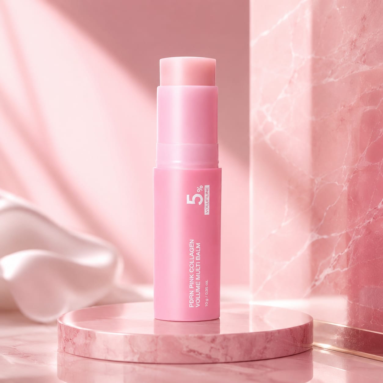 PDRN Pink Collagen Balm Stick | Volufiline K-Beauty