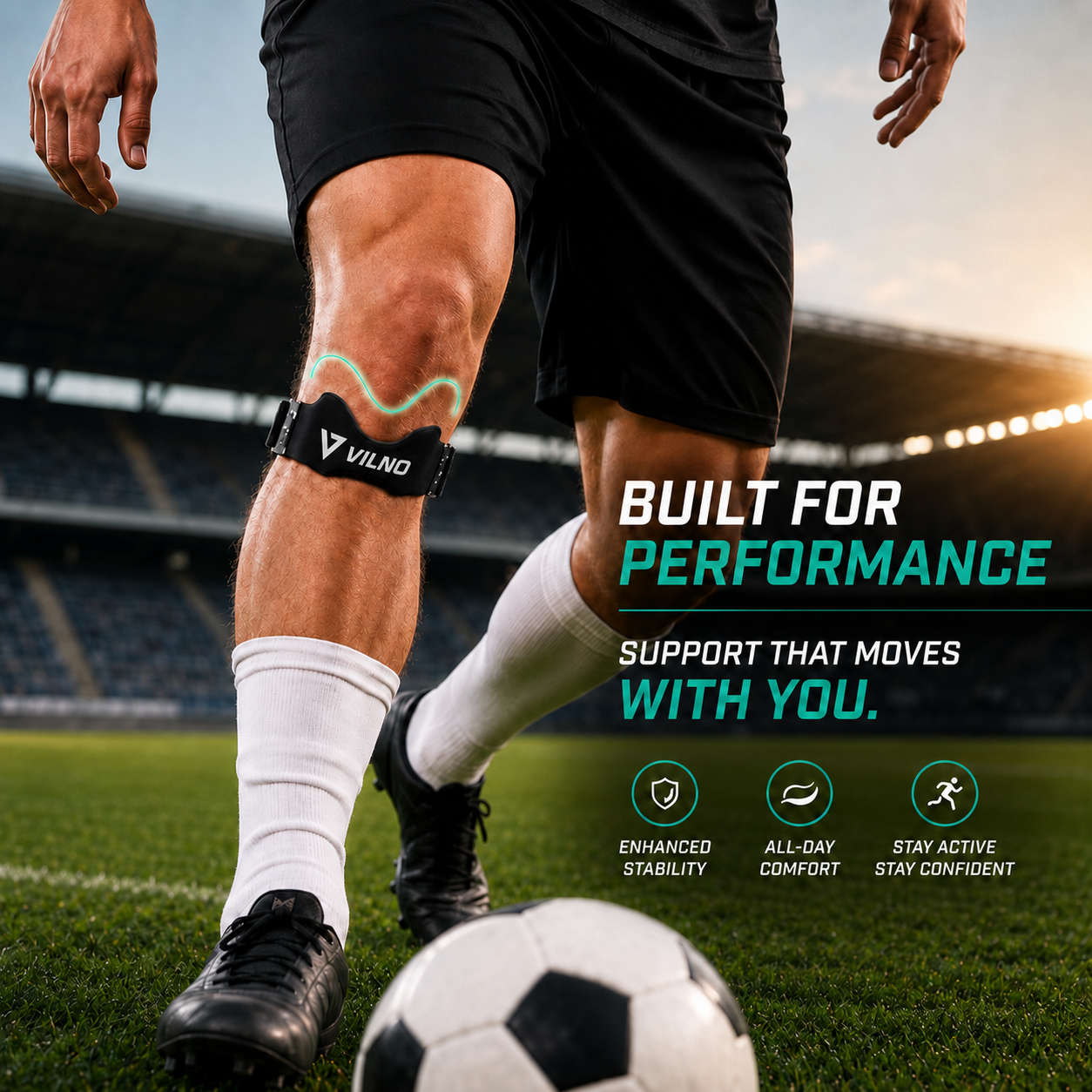 VILNO Adjustable Knee Support Strap