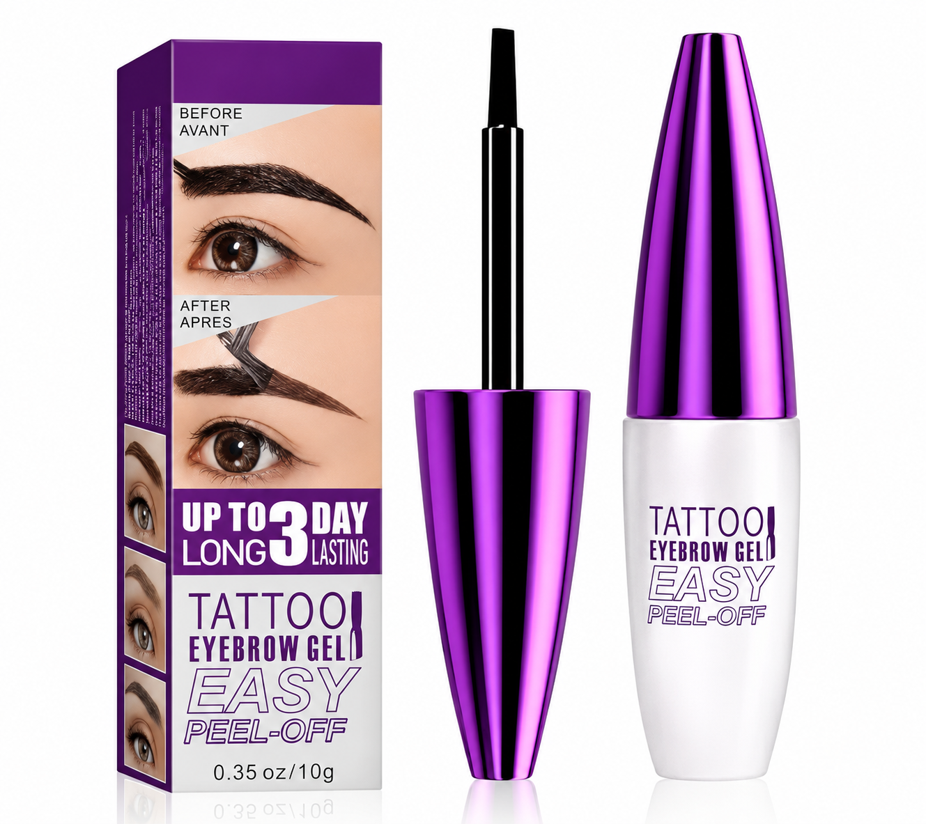 Tattoo Eyebrow Gel Easy Peel Off