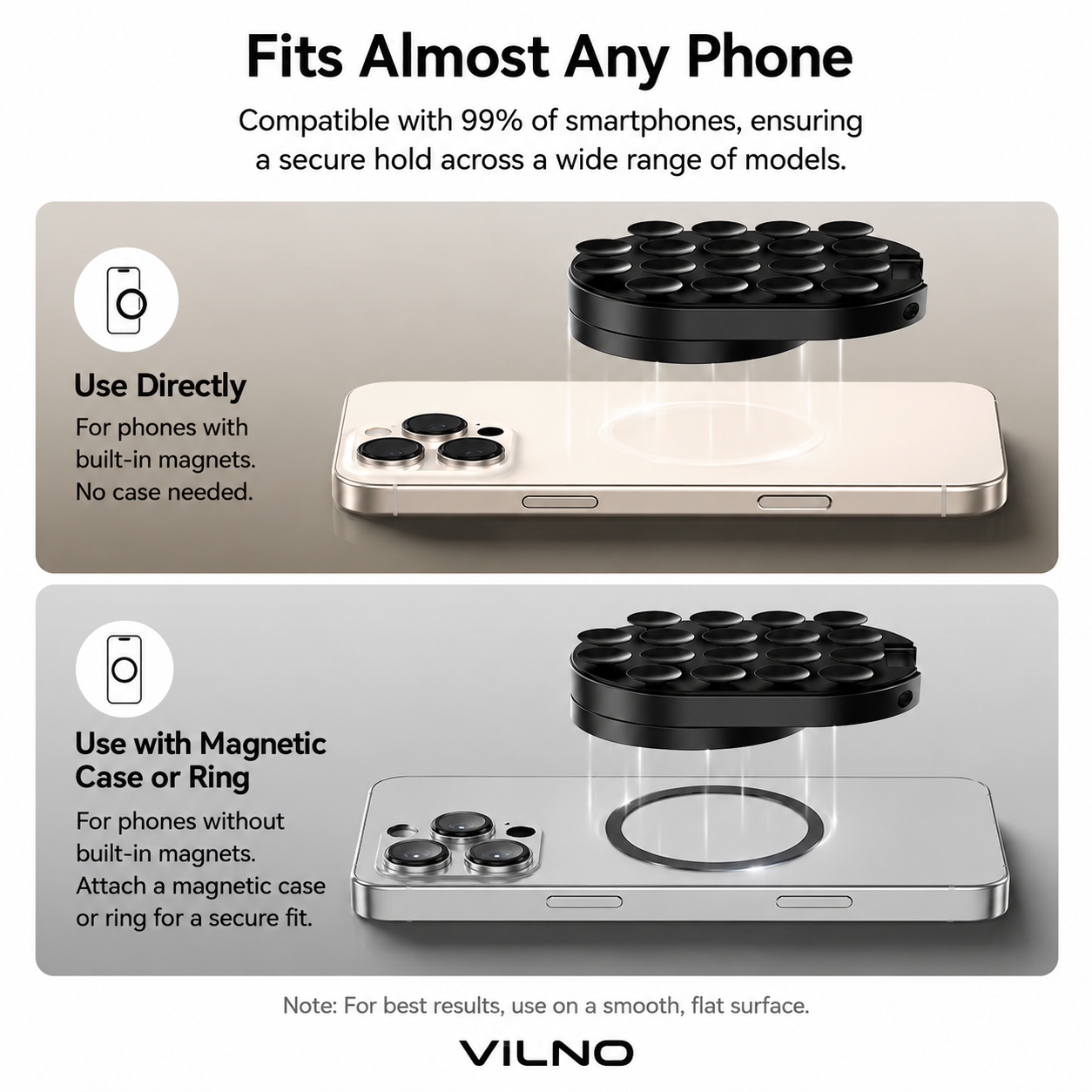 GripLock 18-Cup Magnetic Phone Holder