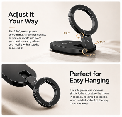 GripLock 18-Cup Magnetic Phone Holder