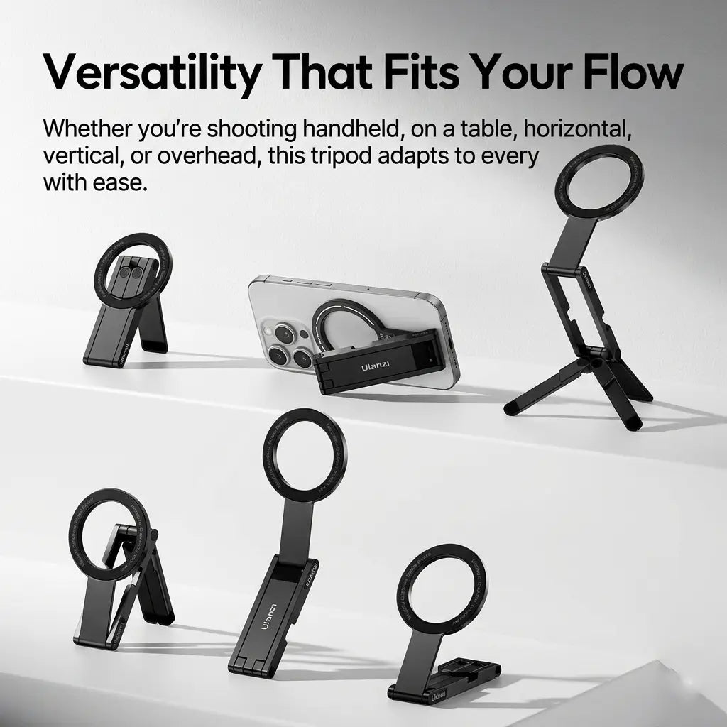 VILNO™ Foldable Magnetic Phone Tripod