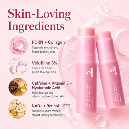 PDRN Pink Collagen Balm Stick | Volufiline K-Beauty