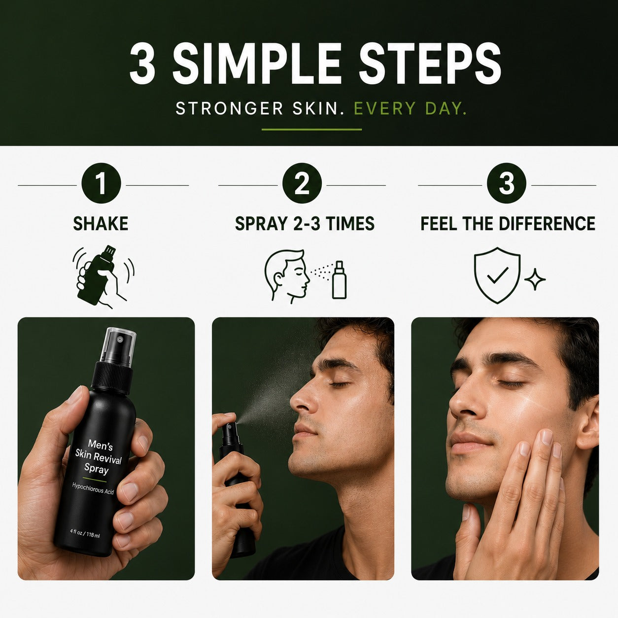 Skin Revival Spray - Hypochlorous Acid Face Mist
