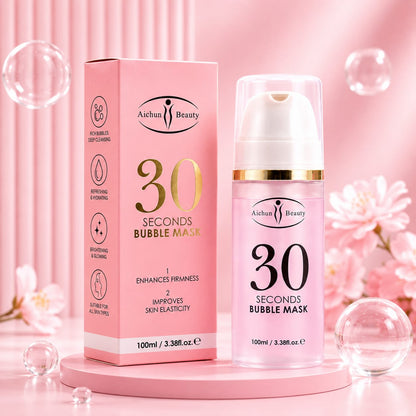 30 Seconds Quick Bubble Mask [LIFT] – Collagen & Niacinamide